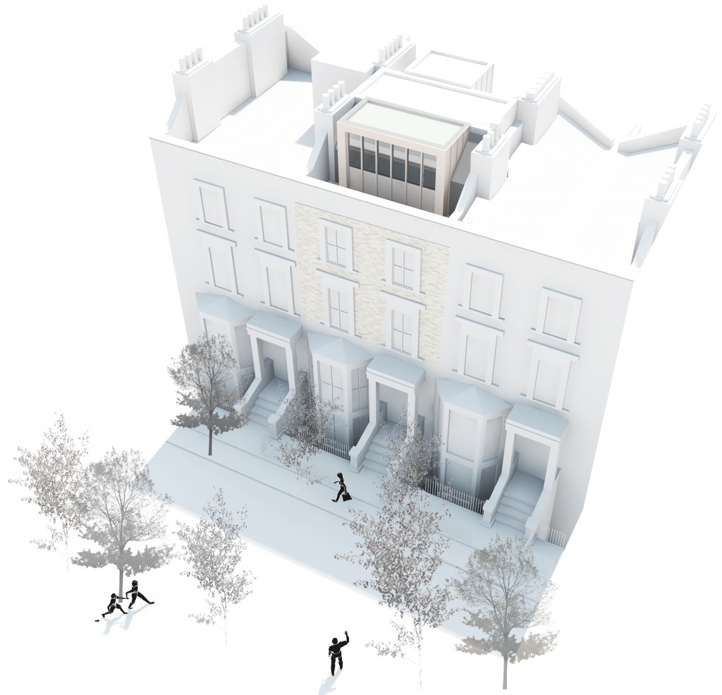 Fulham Roof Extension : Submitted